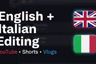 edit any youtube video ita eng