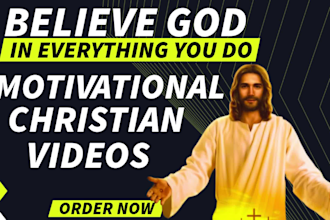 create christian channel, church motivational videos for monetization