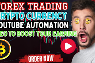 do full HD forex trading,crypto and youtube automation video