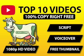 make top 10 videos for youtube