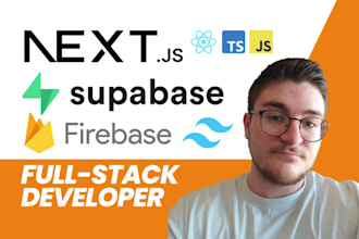 be supabase next js react dev or firebase nextjs reactjs