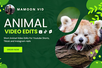 create you short animal video for social media