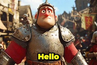 create ai animation story, ai video art and ai 3d cartoon in 24 hours