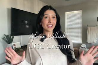 create lifestyle, beauty, or young mom ugc content for you