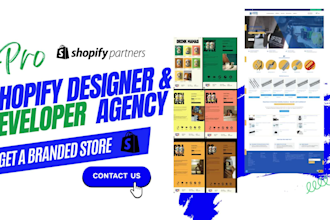 design shopify websit shopify redesign ecommerce website or dropshipping store