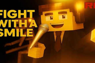 3d minecraft animation music video, minecraft music animation for you