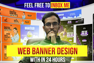 design custom banner ads for google, shopify, and websites