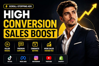 edit scroll stopping ugc, meta, tiktok and ecommerce video ads