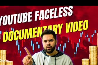 edit faceless documentary videos, youtube in magnates media, scary, crime video