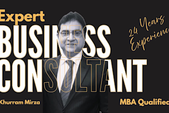 be your expert business consultant, coach, and mentor to maximize growth and ROI