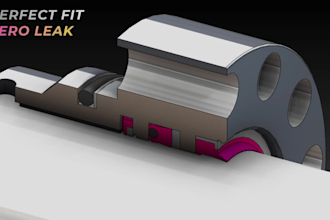 create accurate 3d seal gasket and oring models