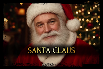 voice a jolly santa claus for christmas