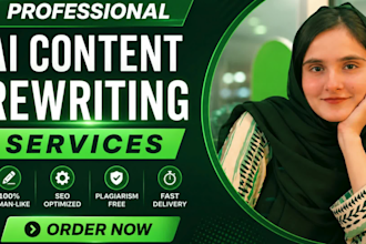 do ai proofreading and rewrite content humanize ai content