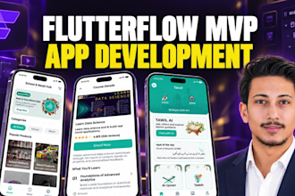 be your best flutterflow developer, flutter mobile,  low code app development