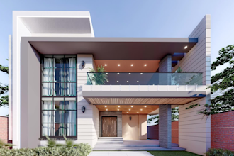 do photorealistic 3d exterior rendering and modeling