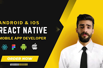 develop react native mobile app for android and ios convert web to apps