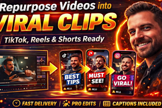 repurpose video content into viral short clips for social media growth