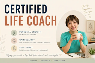 coach you to build deep self awareness and confidence
