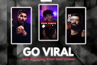 edit and create trendy viral short form videos tiktok instagram reels youtube