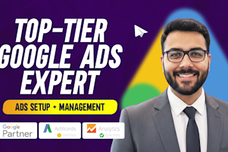 be your google ads expert for campaign setup, management, adwords PPC