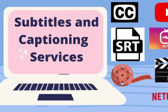 add subtitles and closed caption to your videos at affordable prices