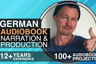 be your german audiobook narrator for acx, audible
