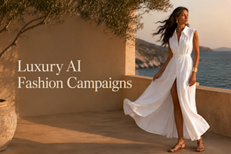 create cinematic ai luxury fashion editorials and campaigns