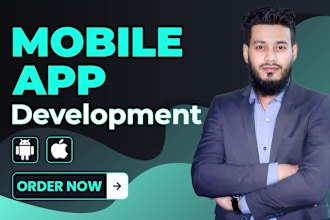 do mobile app development for android app, ios app using flutter developer