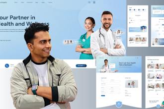 design medical, healthcare website or job board, staffing, recruitement website