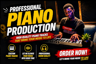 be the pro session pianist, piano player,music producer
