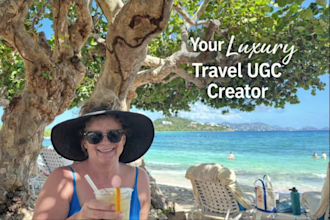create luxury travel ugc for hotels, brands, or destinations