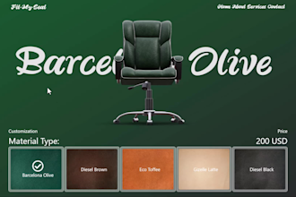 build interactive high quality 3d product configurator customizer website