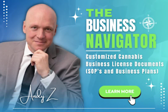 provide cannabis business plans, sops and more for licensing