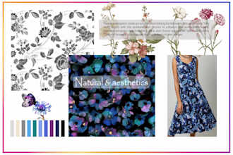 create seamless patterns for textile, fabric prints
