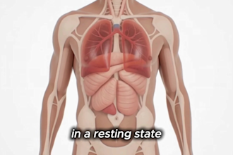 create 3d respiratory system and anatomy medical animation