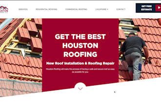 build high conversion focused plumbing, home remodelling and roofing website