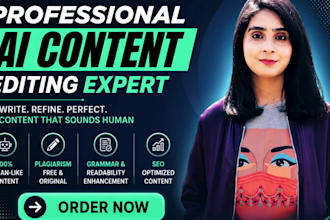 humanize ai content, rewrite ai text, edit chatgpt content, and make it natural