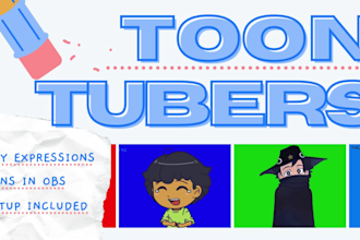 animate and setup your toontuber avatar for streaming and videos