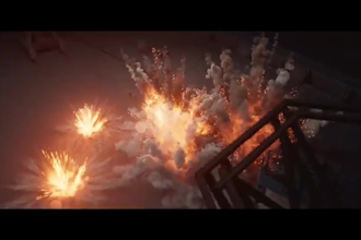 do professional vfx, compositing, special effects, and fire explosion, cgi video