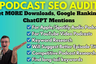 do podcast SEO for your podcast episodes