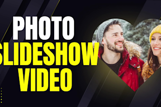 create an amazing photo slideshow video with music