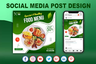 design instagram stories,facebook ,blog posts and social media