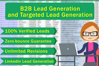 do b2b lead generation by using linkedin sales navigator