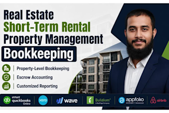 do real estate bookkeeping, rental property, fix and flip, airbnb in quickbooks