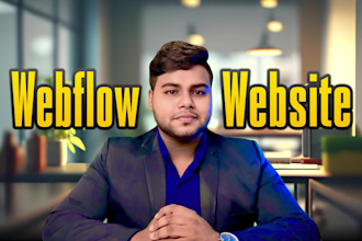 design or develop a modern webflow website, figma to webflow, webflow expert