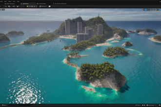 create stunning unreal engine 5 game environments, levels, and world design