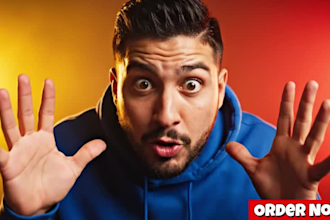 design catchy and viral ai youtube thumbnails