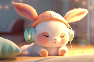 create cute animal animation from your image and loop it
