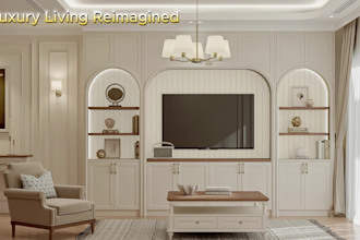 create interior design and 3d walkthrough video
