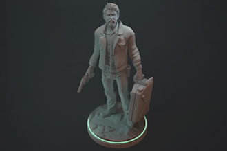 sculpt printable model zbrush sculpting 3d character sculpting 3d action figure